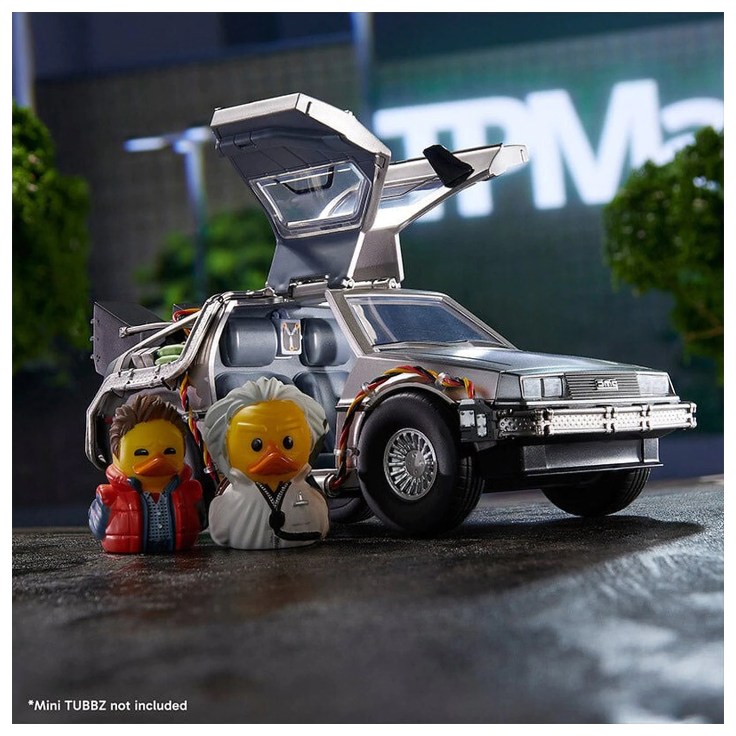 Back to the Future Delorean vehicle figure product photo