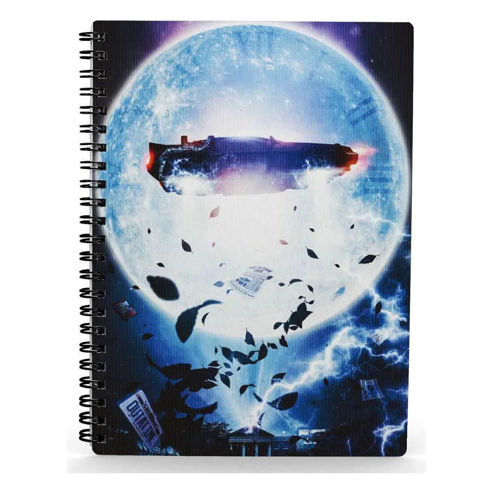 Back to the Future Notebook with 3D-Effect DeLorean product photo