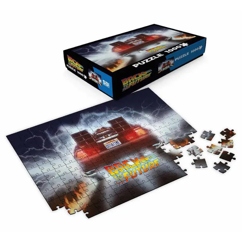 Back to the Future Delorean Out a Time puzzle 1000pcs product photo