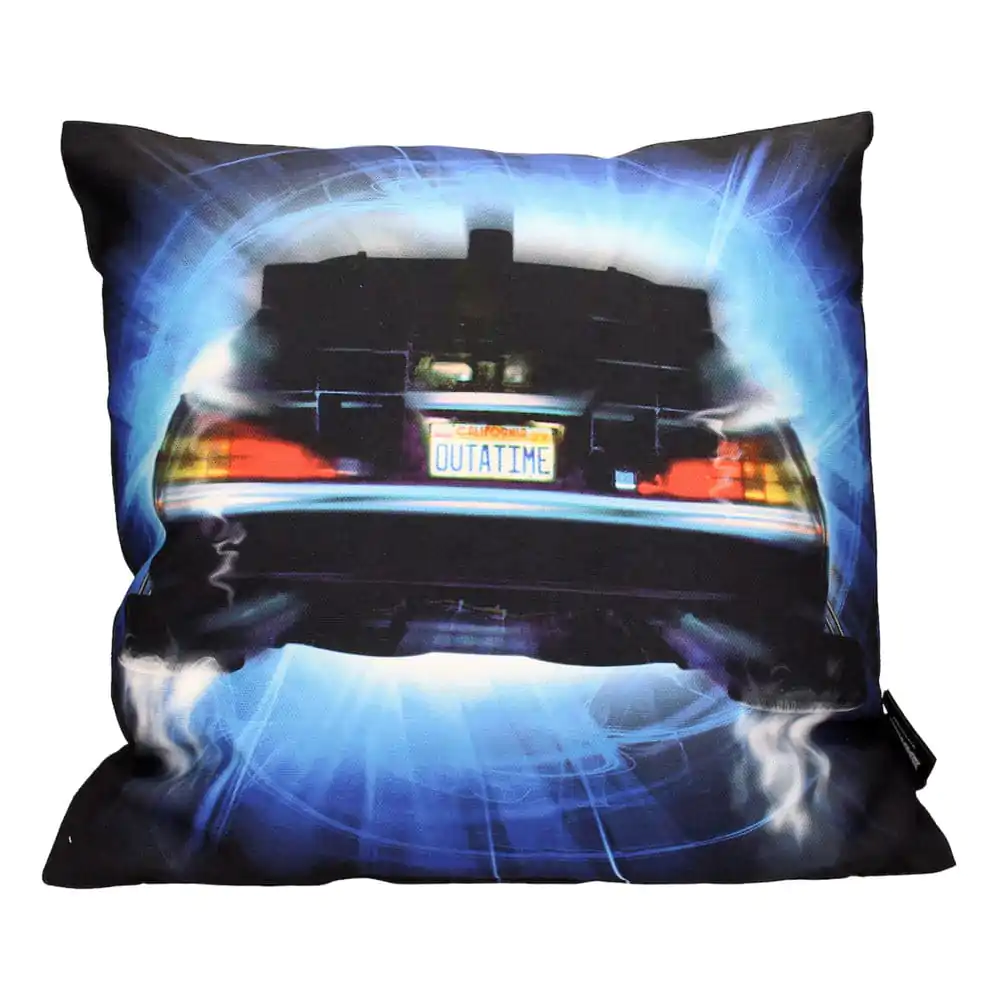 Back To The Future Pillow Delorean Roads 45 cm product photo