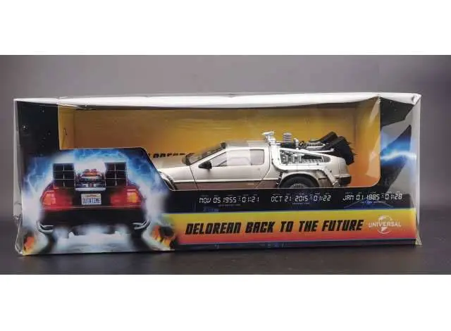 Back to the Future Diecast Model 1/18 1983 DeLorean product photo