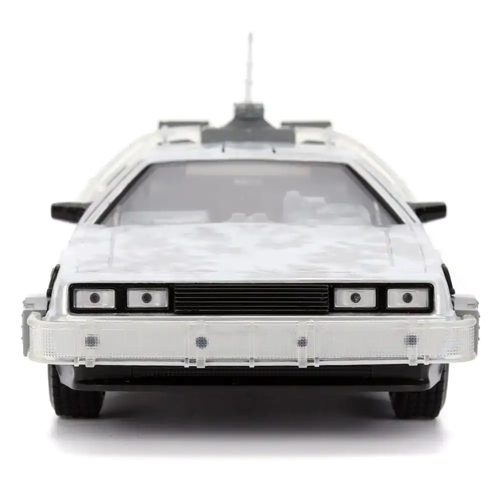 Back to the Future Diecast Model 1/24 Time Machine Frost product photo