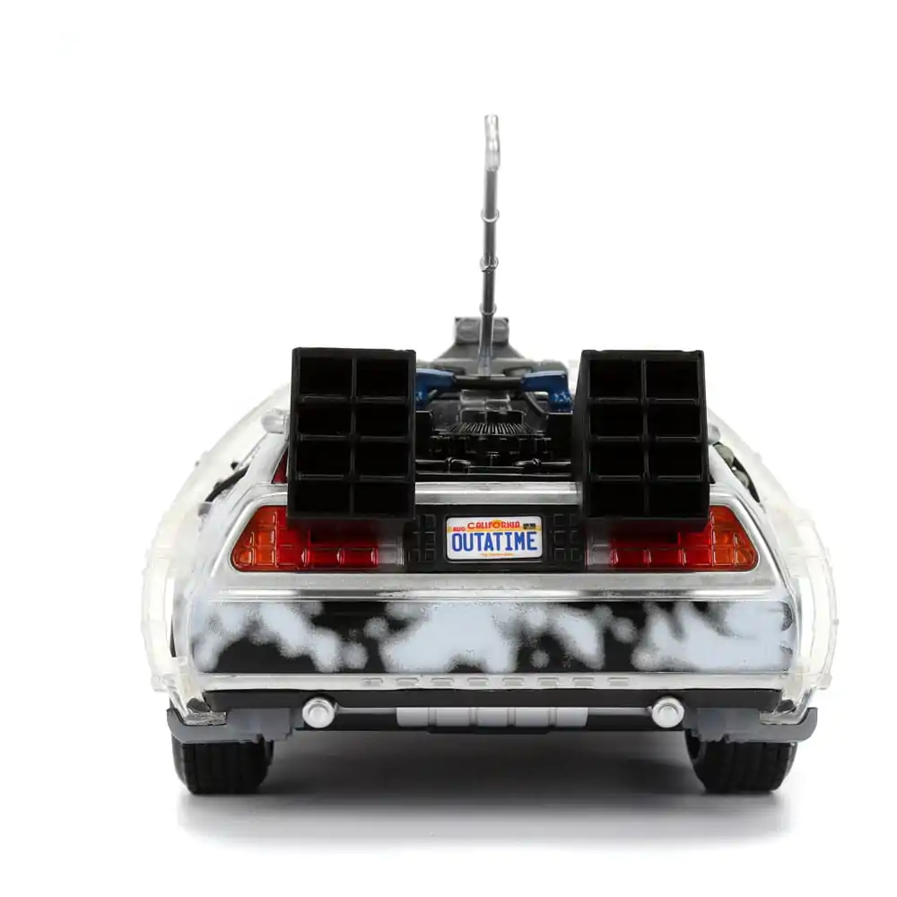Back to the Future Diecast Model 1/24 Time Machine Frost product photo