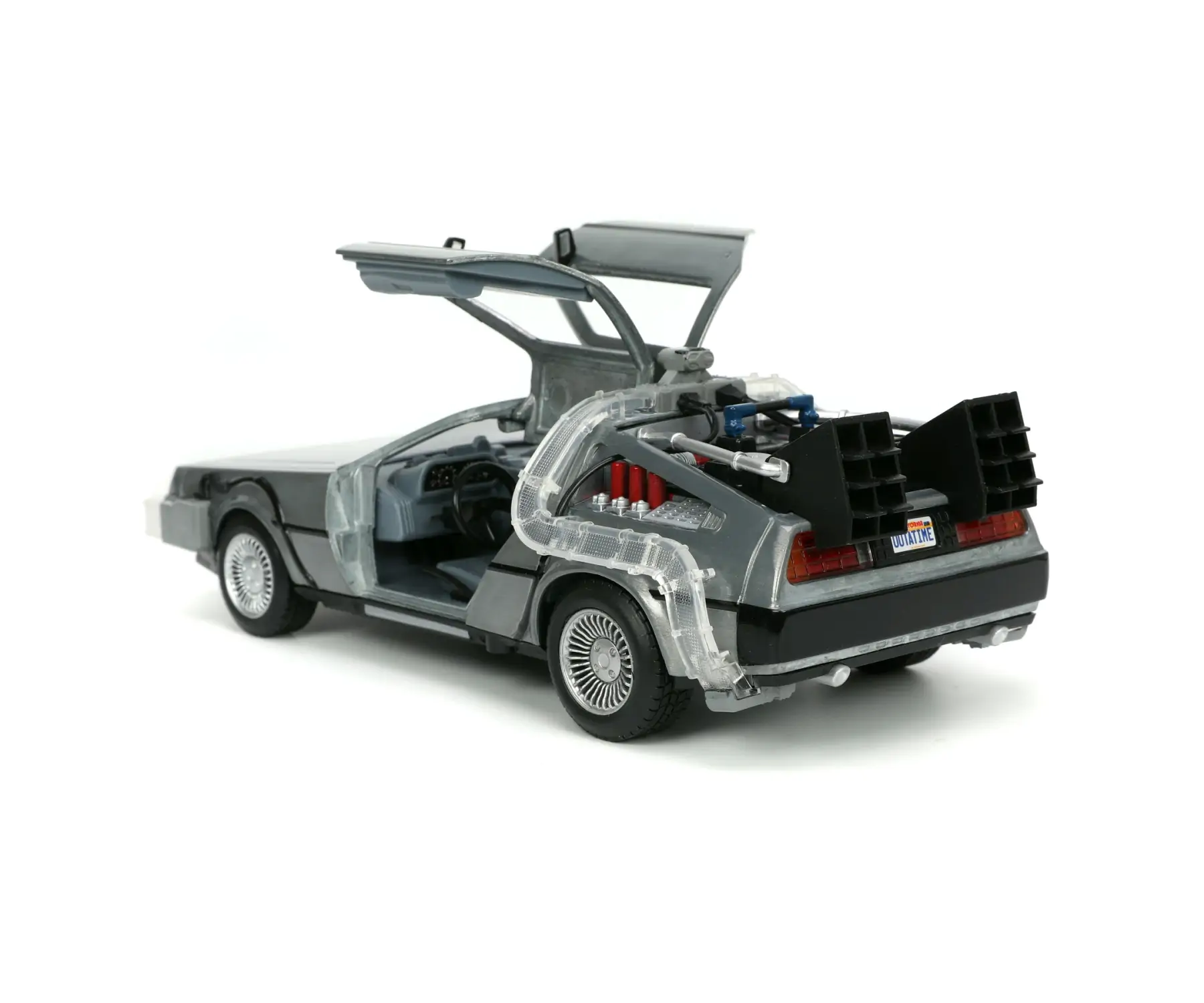 Back to the Future Diecast Model 1/24 Time Machine Model 1 product photo