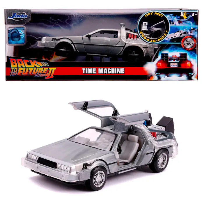 Back to the Future 2 Diecast Model 1/24 Time Machine Model 2 termékfotó