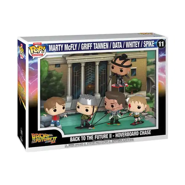 Back To The Future Funko POP Moments Deluxe Vinyl Figures 5-Pack Hoverboard product photo