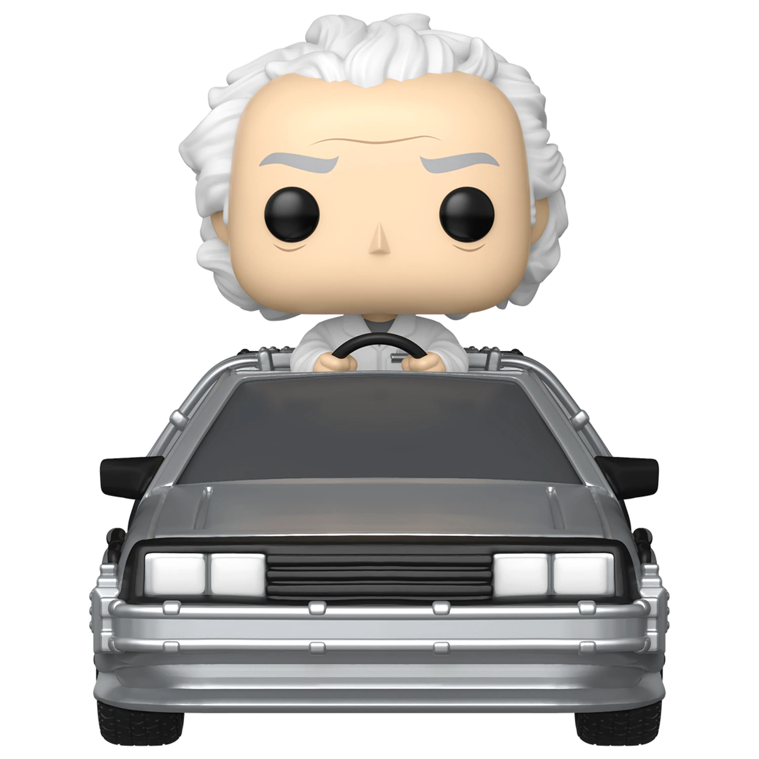 Back to the Future Funko POP! Rides Deluxe Vinyl Figure Doc w/Time Machine 9 cm product photo
