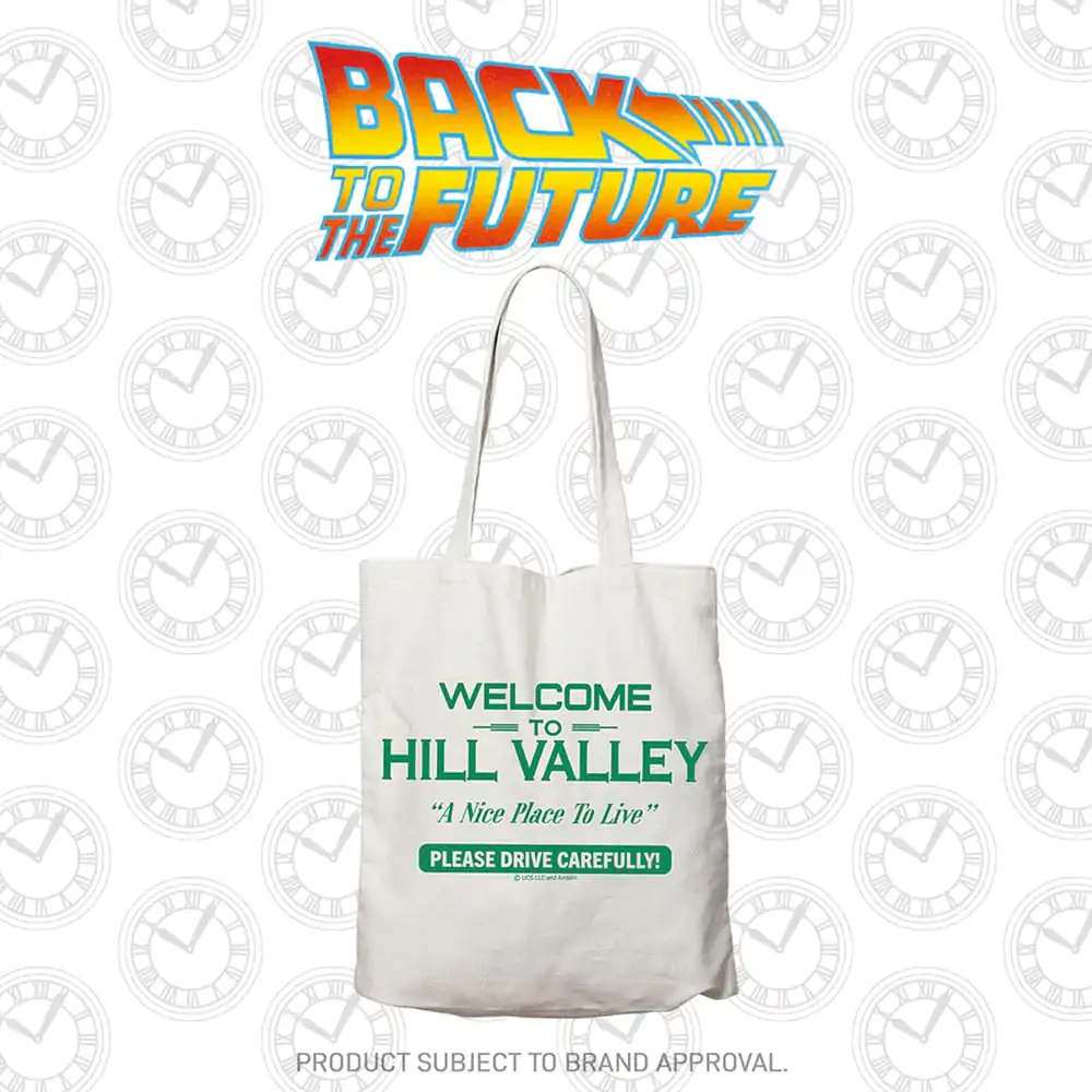 Back to the Future Tote Bag Hill Valley termékfotó