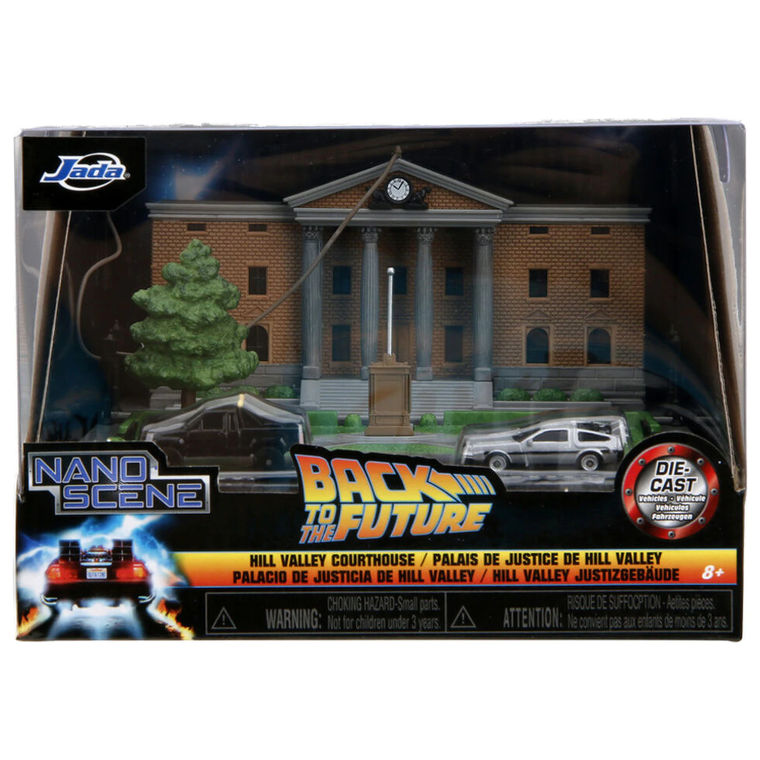 Back To The Future Hill Valley Court Square diorama replica product photo