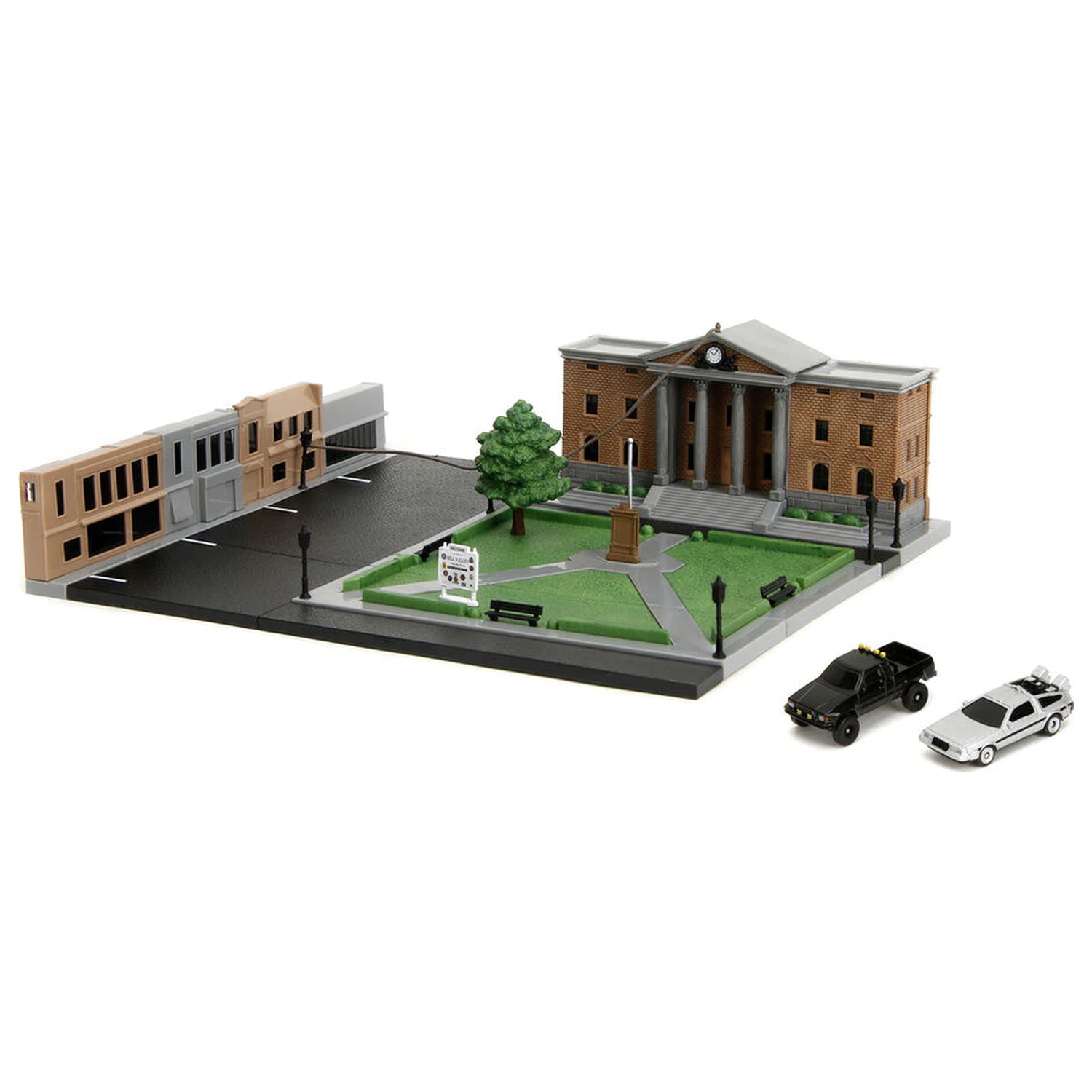 Back To The Future Hill Valley Court Square diorama replica product photo
