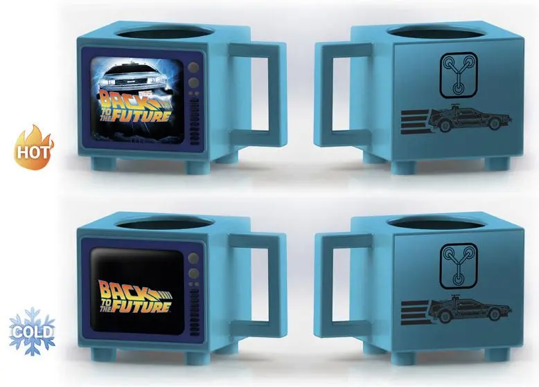 Back To The Future Heat Change Mug Flux Capacitor product photo