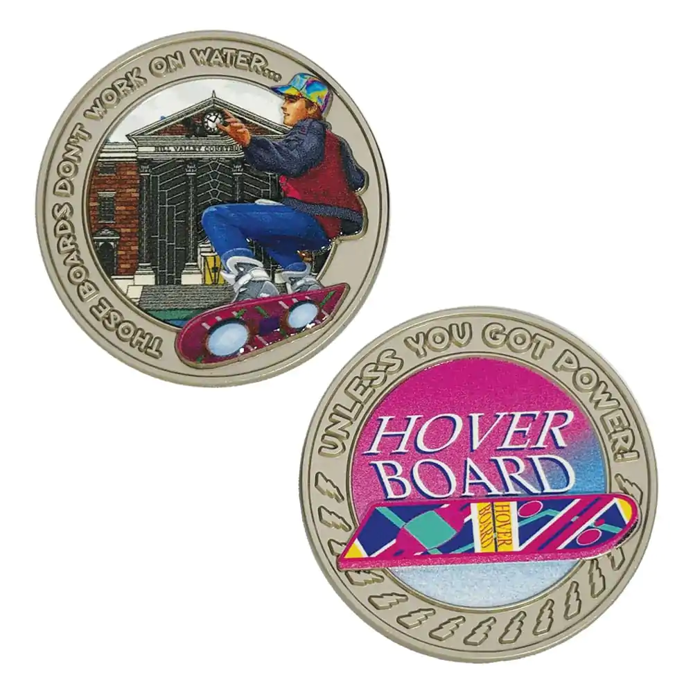 Back To The Future Collectable Coin Hoverboard Limited Edition product photo