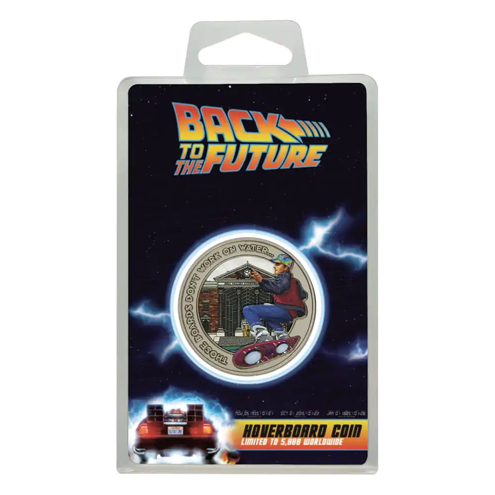 Back To The Future Collectable Coin Hoverboard Limited Edition product photo