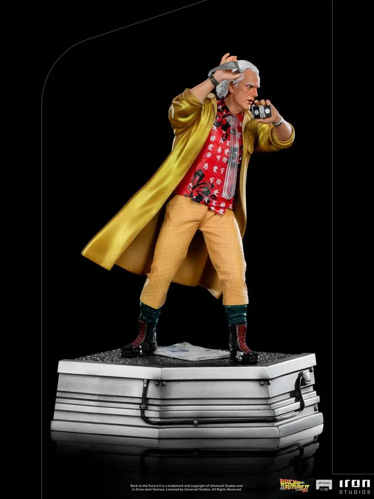 Back to the Future II Art Scale Statue 1/10 Doc Brown 25 cm product photo