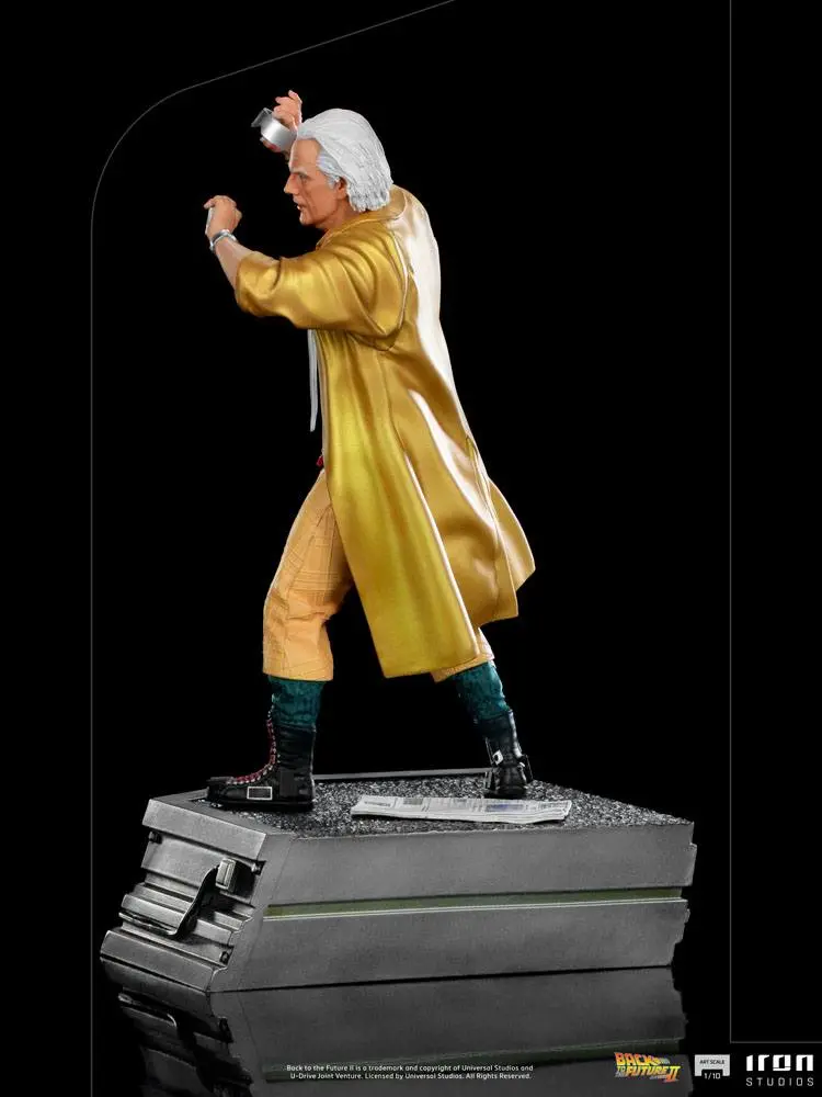 Back to the Future II Art Scale Statue 1/10 Doc Brown 25 cm product photo