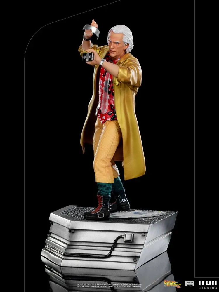 Back to the Future II Art Scale Statue 1/10 Doc Brown 25 cm product photo