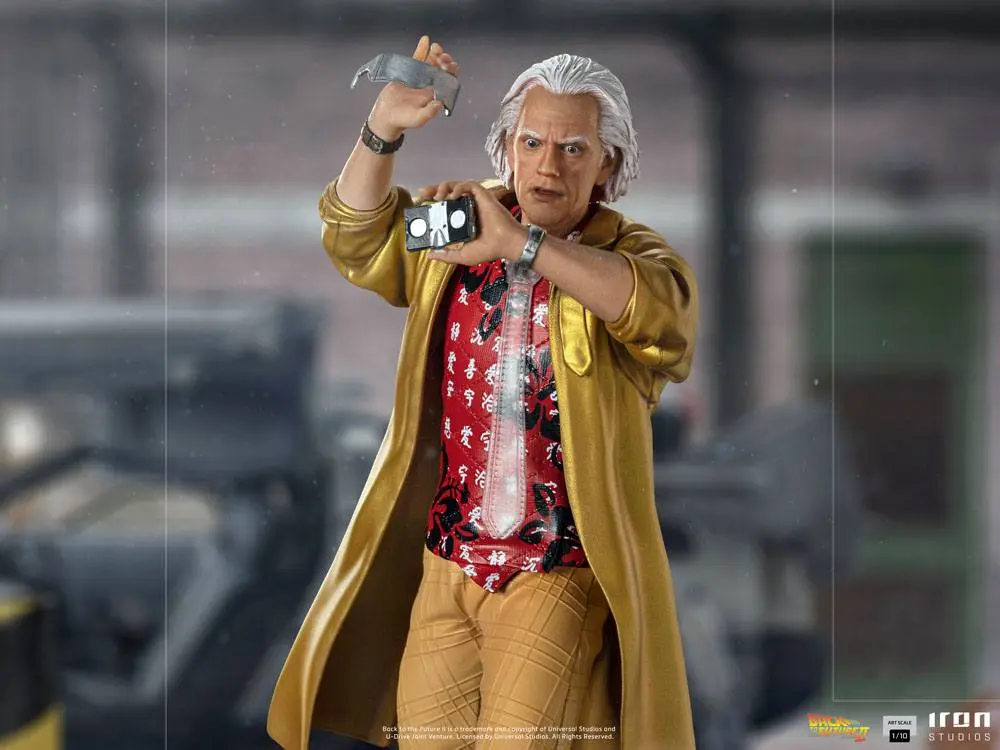 Back to the Future II Art Scale Statue 1/10 Doc Brown 25 cm product photo