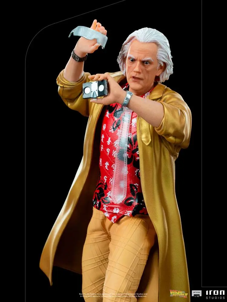 Back to the Future II Art Scale Statue 1/10 Doc Brown 25 cm product photo