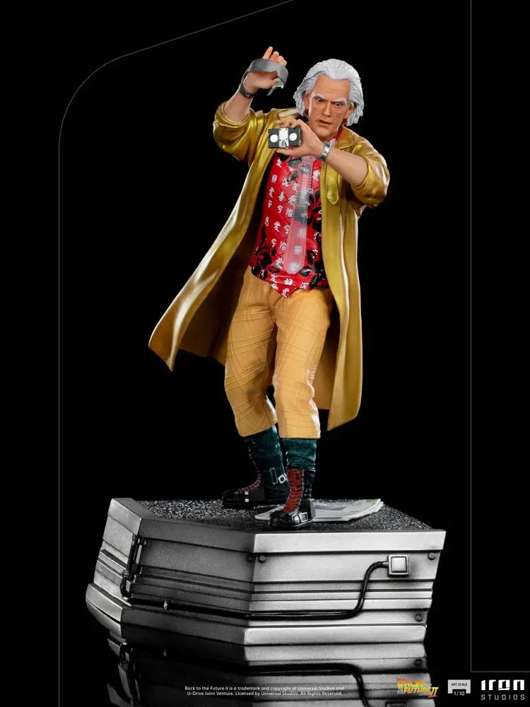Back to the Future II Art Scale Statue 1/10 Doc Brown 25 cm product photo