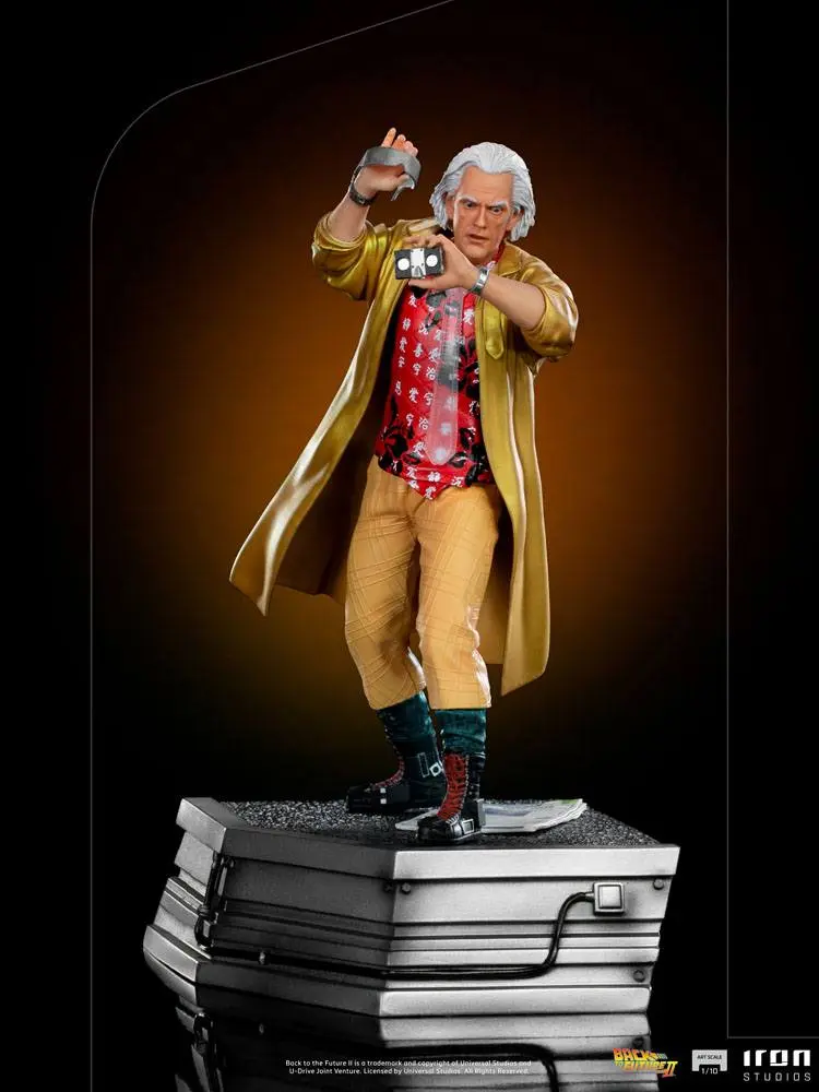 Back to the Future II Art Scale Statue 1/10 Doc Brown 25 cm product photo