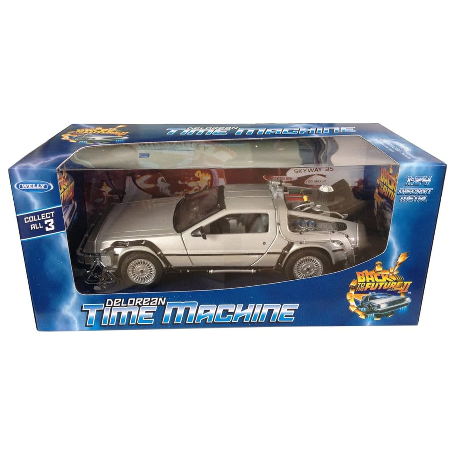 Back to the Future II Diecast Model 1/24 ´81 DeLorean LK Coupe 18 cm product photo