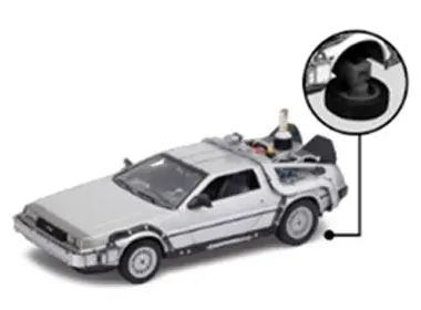 Back to the Future II Diecast Model 1/24 ´81 DeLorean LK Coupe Fly Wheel product photo