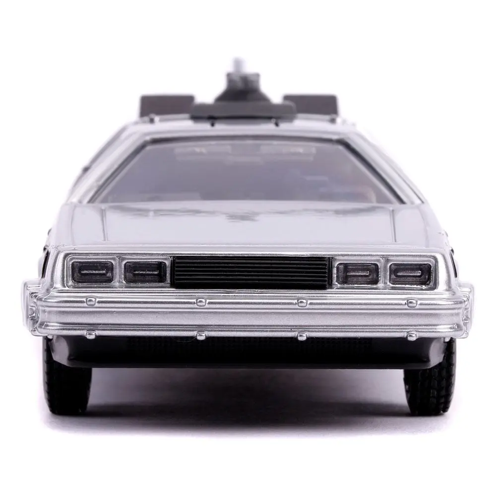 Back to the Future II Hollywood Rides Diecast Model 1/32 DeLorean Time Machine product photo