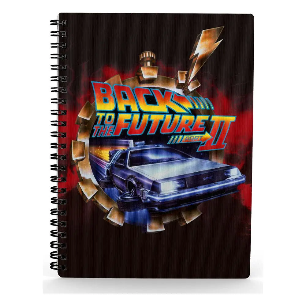 Back to the Future II Notebook with 3D-Effect Poster product photo