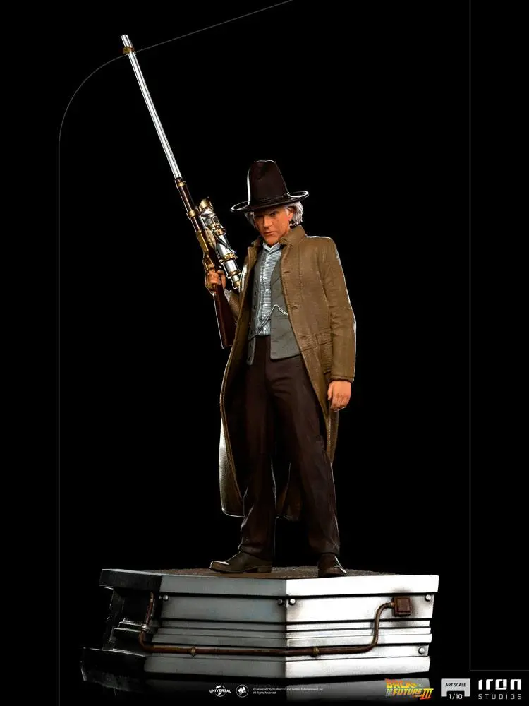 Back to the Future III Art Scale Statue 1/10 Doc Brown 32 cm termékfotó