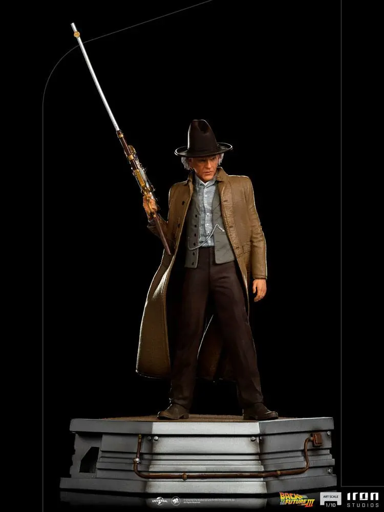 Back to the Future III Art Scale Statue 1/10 Doc Brown 32 cm termékfotó