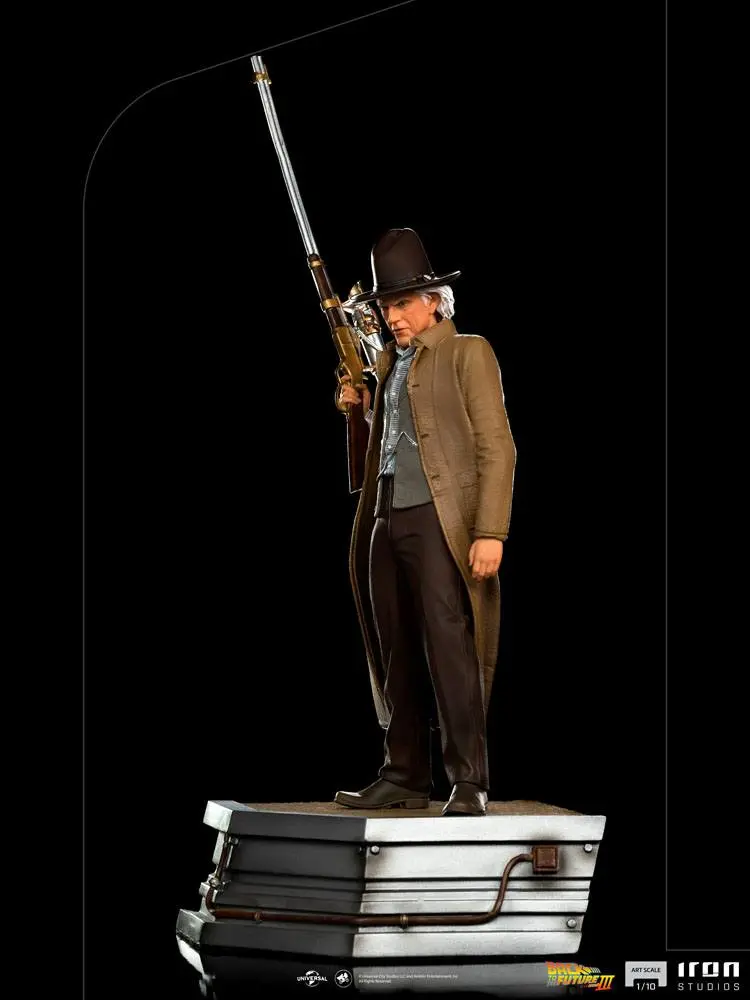 Back to the Future III Art Scale Statue 1/10 Doc Brown 32 cm termékfotó