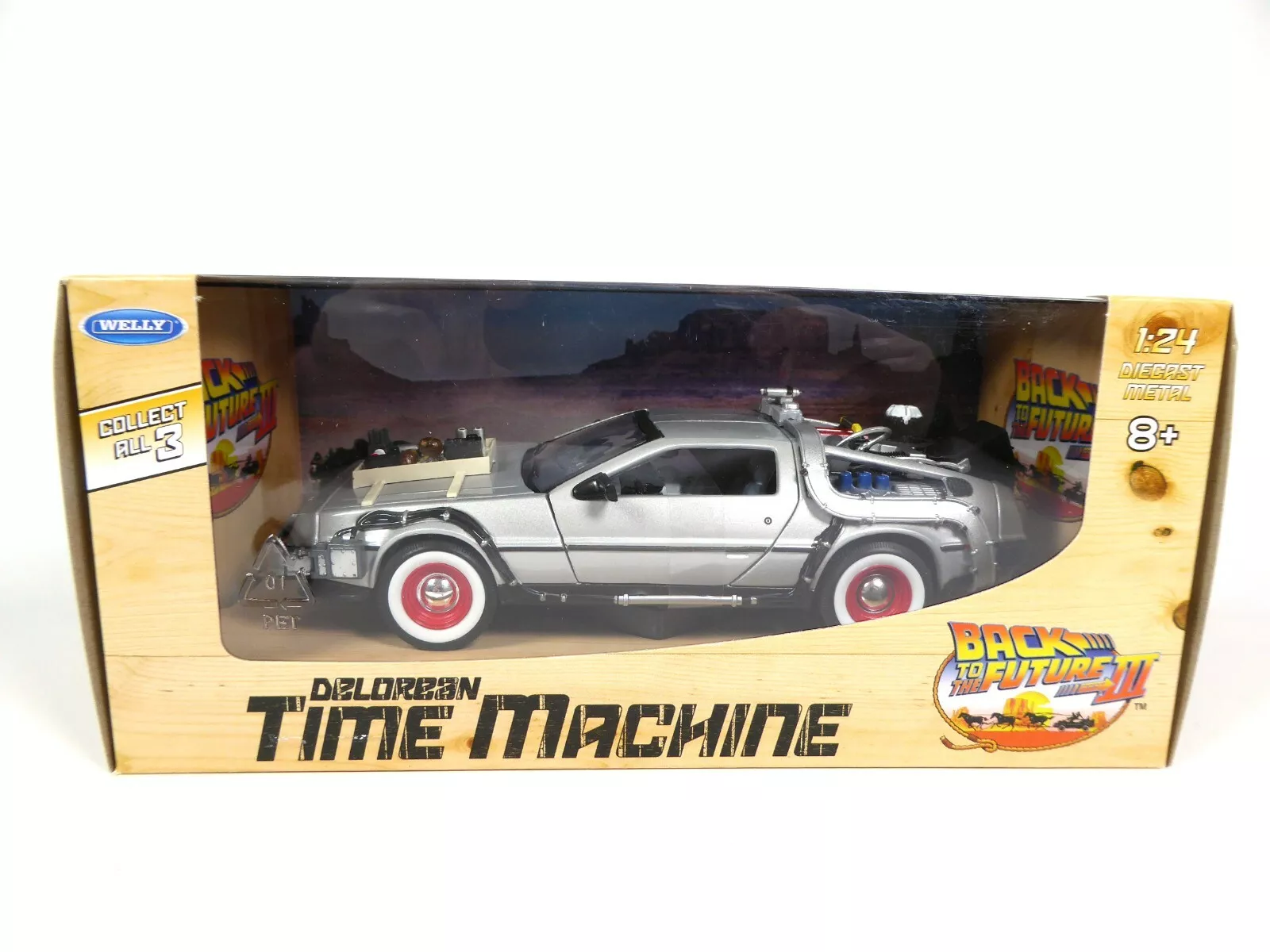 Back to the Future III Diecast Model 1/24 ´81 DeLorean LK Coupe product photo