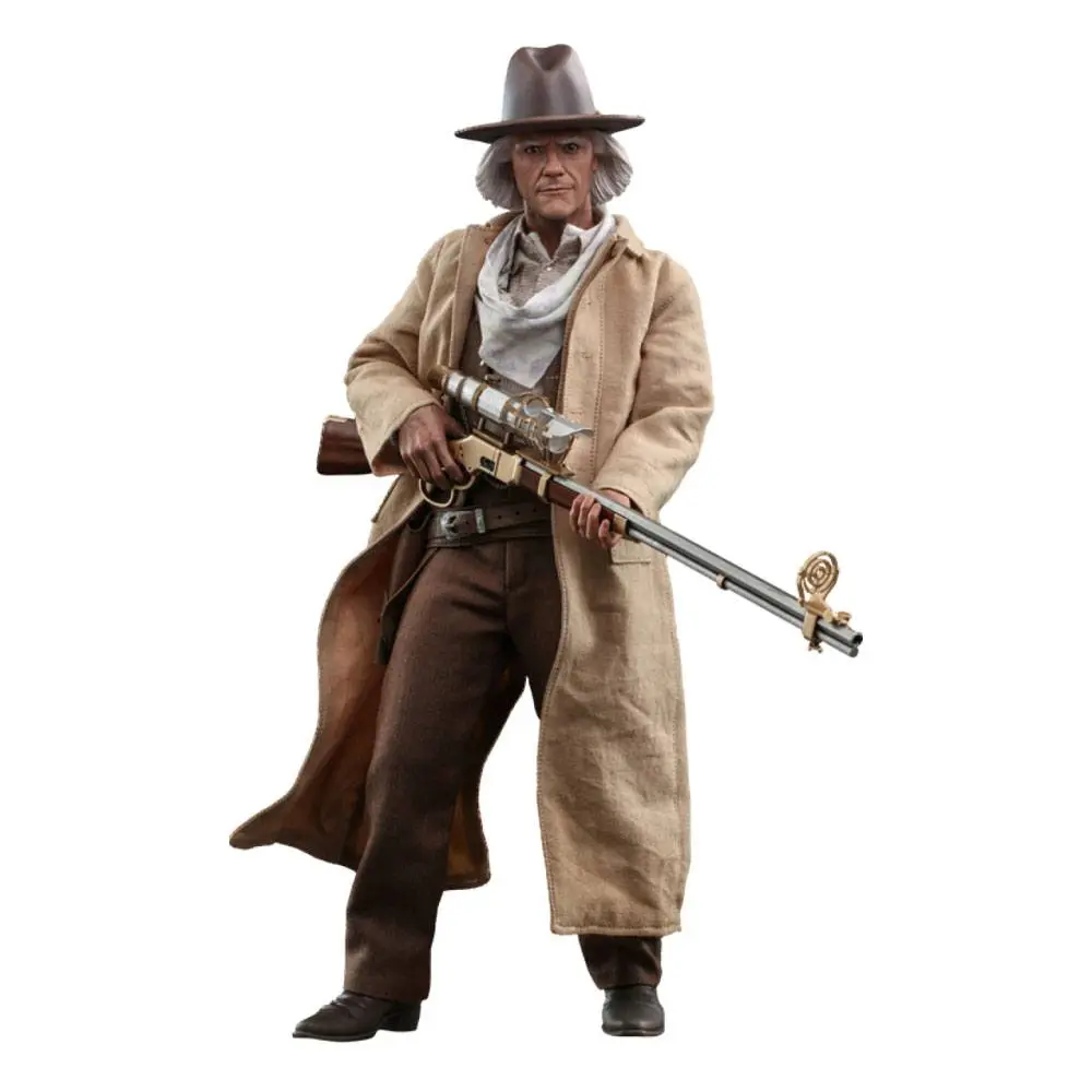 Back To The Future III Movie Masterpiece Action Figure 1/6 Doc Brown 32 cm termékfotó