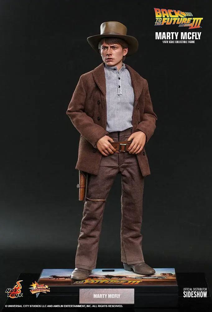 Back To The Future III Movie Masterpiece Action Figure 1/6 Marty McFly 28 cm termékfotó