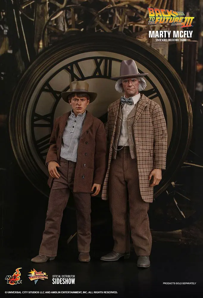 Back To The Future III Movie Masterpiece Action Figure 1/6 Marty McFly 28 cm product photo