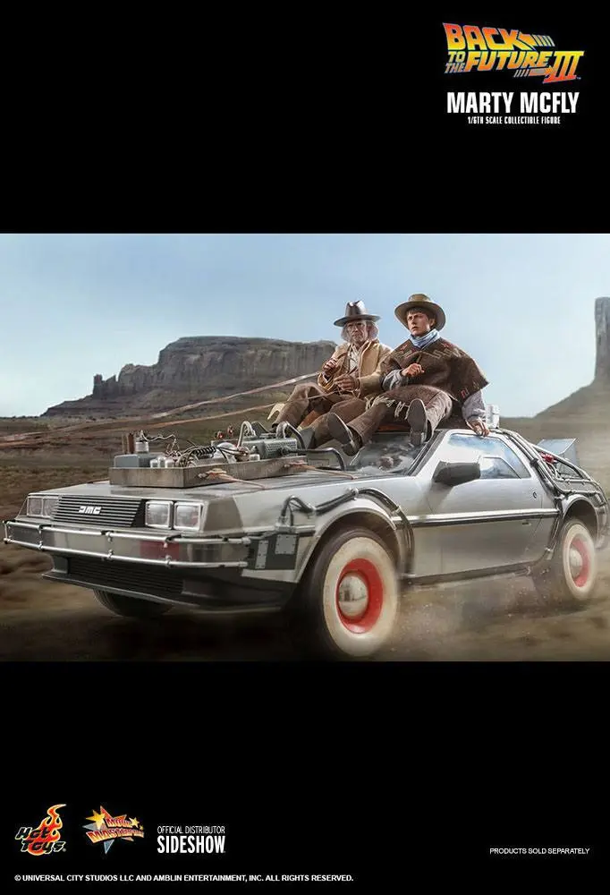 Back To The Future III Movie Masterpiece Action Figure 1/6 Marty McFly 28 cm termékfotó