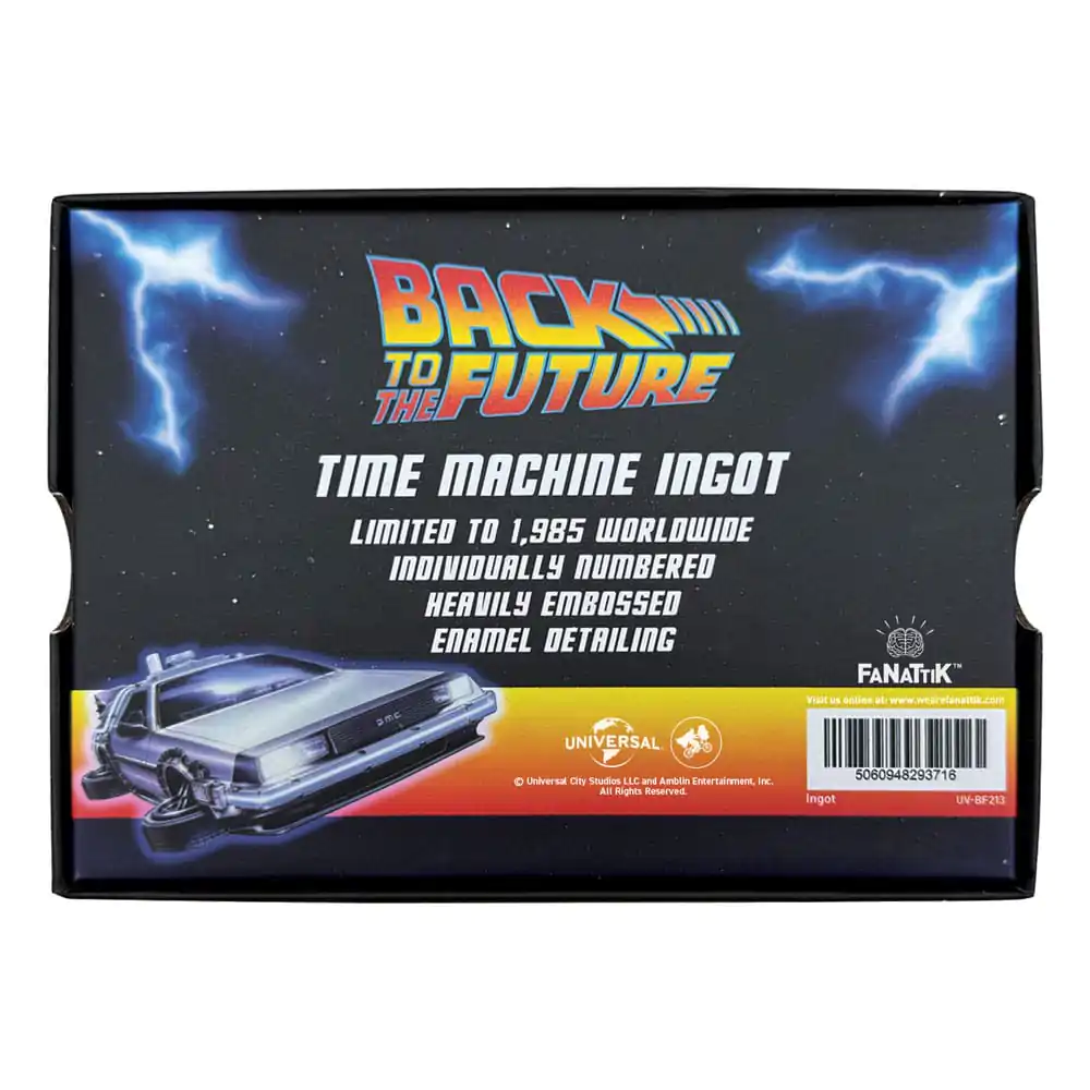Back To The Future Ingot 40th Anniversary Time Circuits Limited Edition  product photo