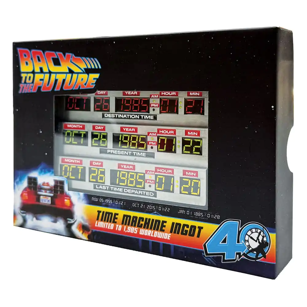 Back To The Future Ingot 40th Anniversary Time Circuits Limited Edition  product photo