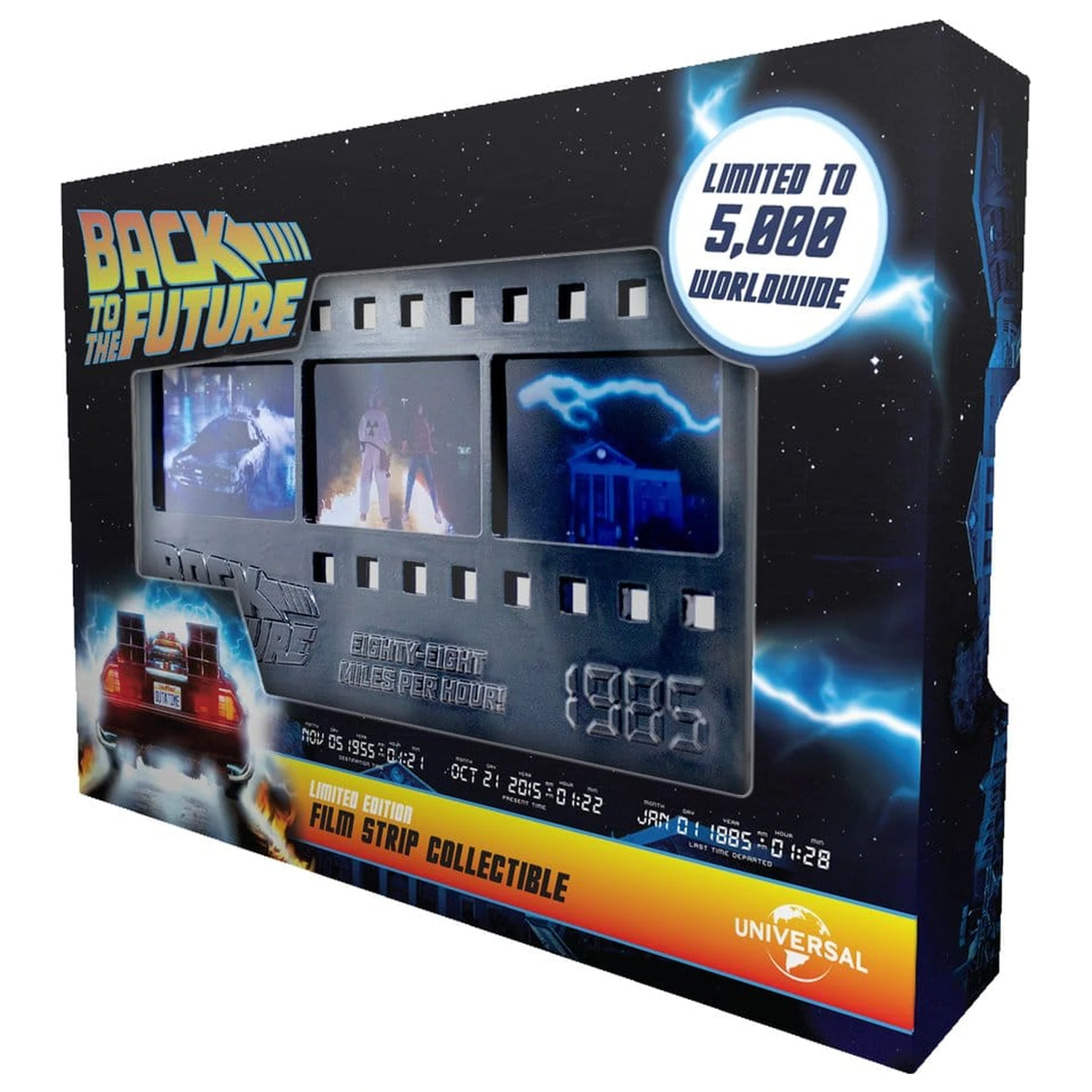 Back to the Future Ingot Metal Film Strip Collectible Limited Edition product photo