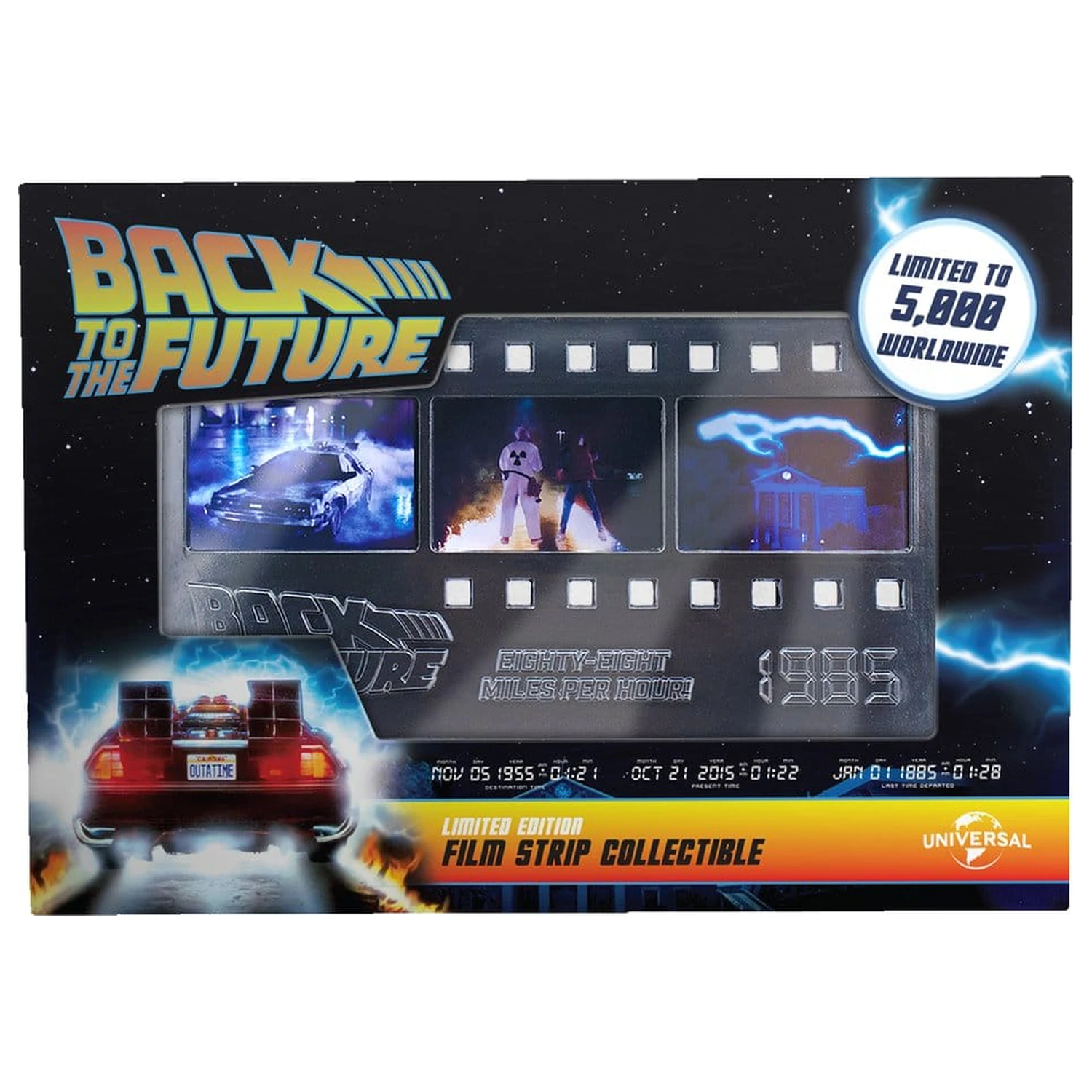 Back to the Future Ingot Metal Film Strip Collectible Limited Edition product photo