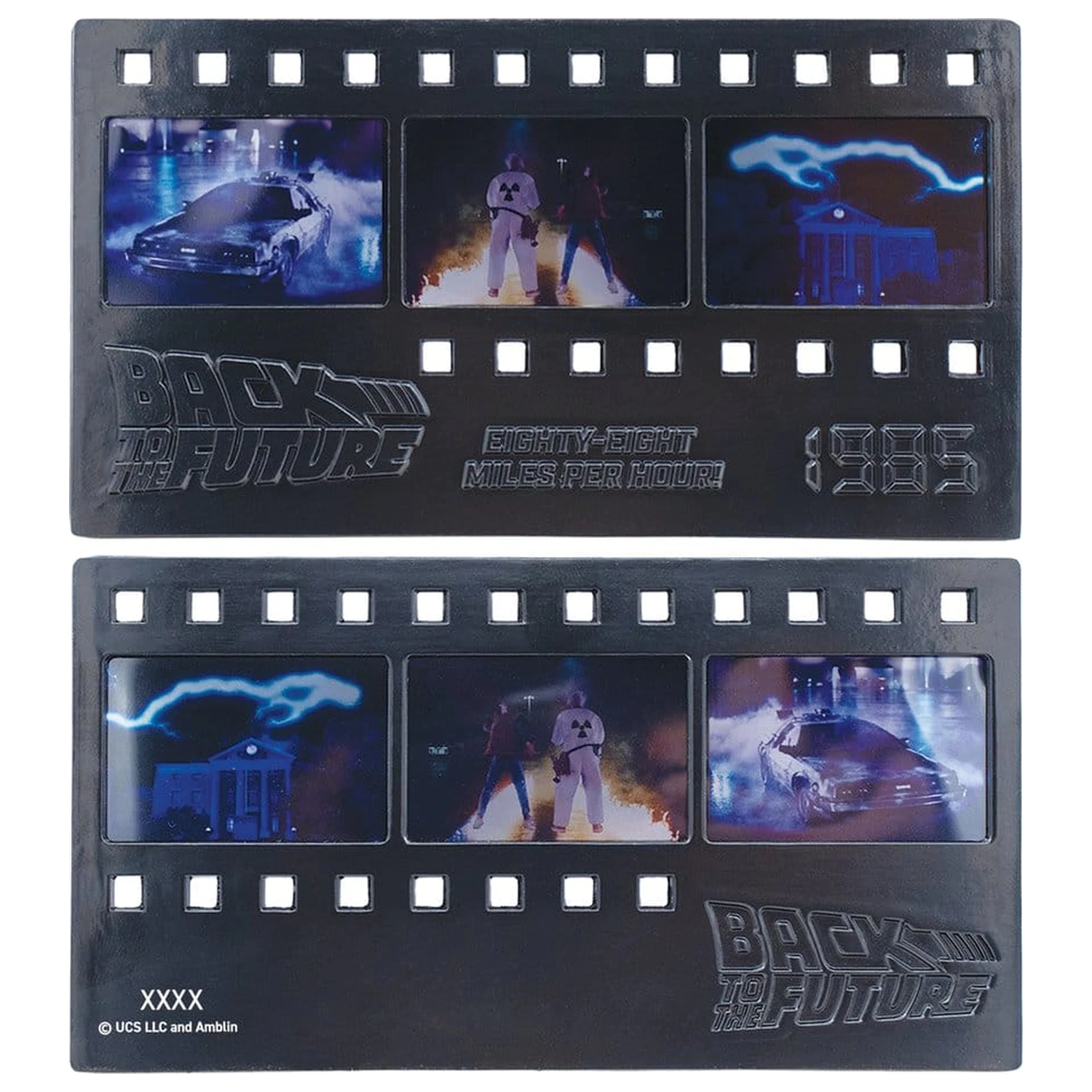 Back to the Future Ingot Metal Film Strip Collectible Limited Edition product photo