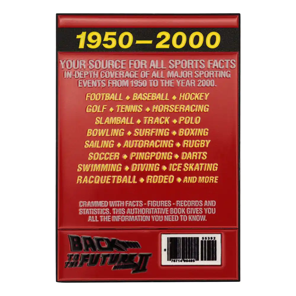 Back to the Future Ingot Sport Almanac Limited Edition product photo