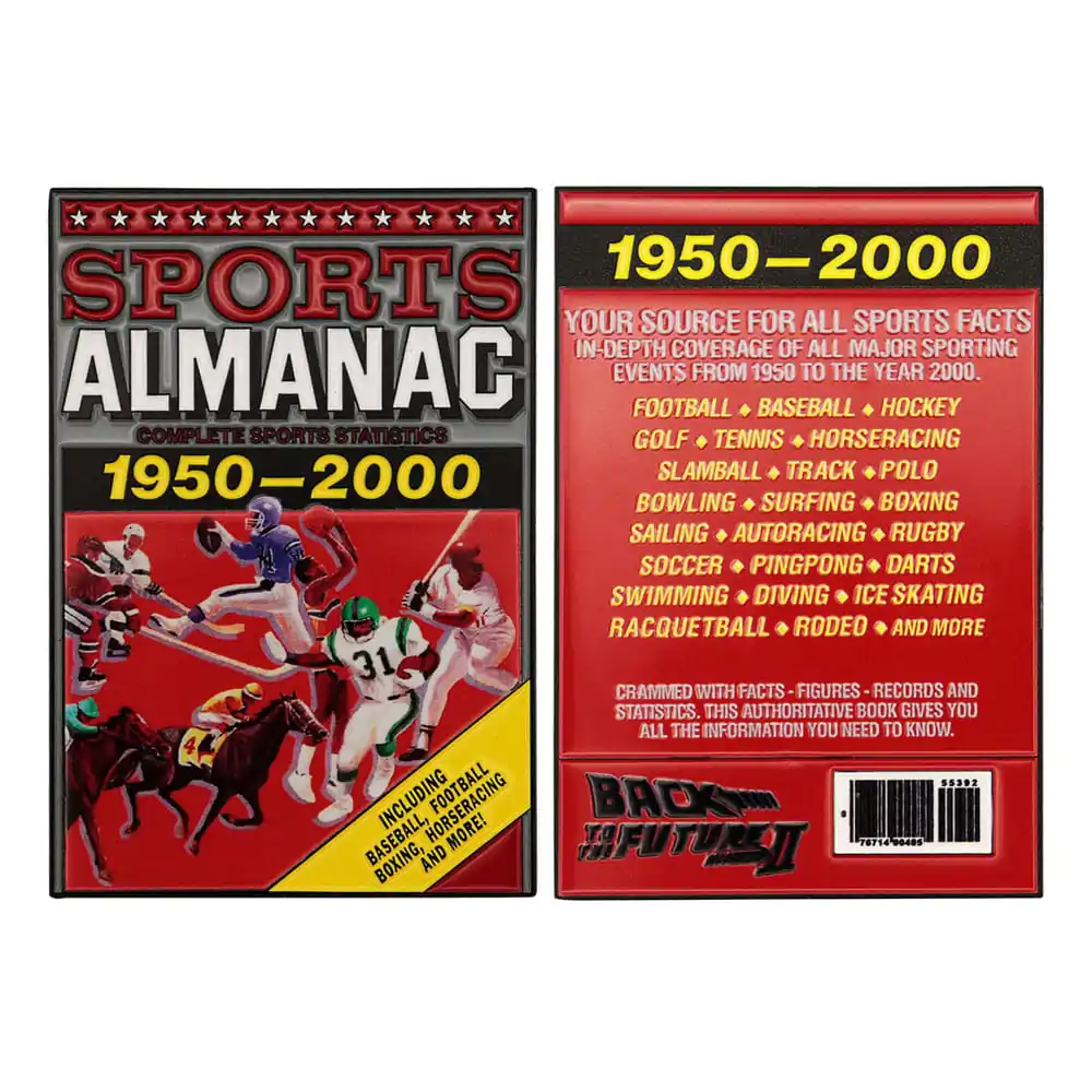 Back to the Future Ingot Sport Almanac Limited Edition product photo