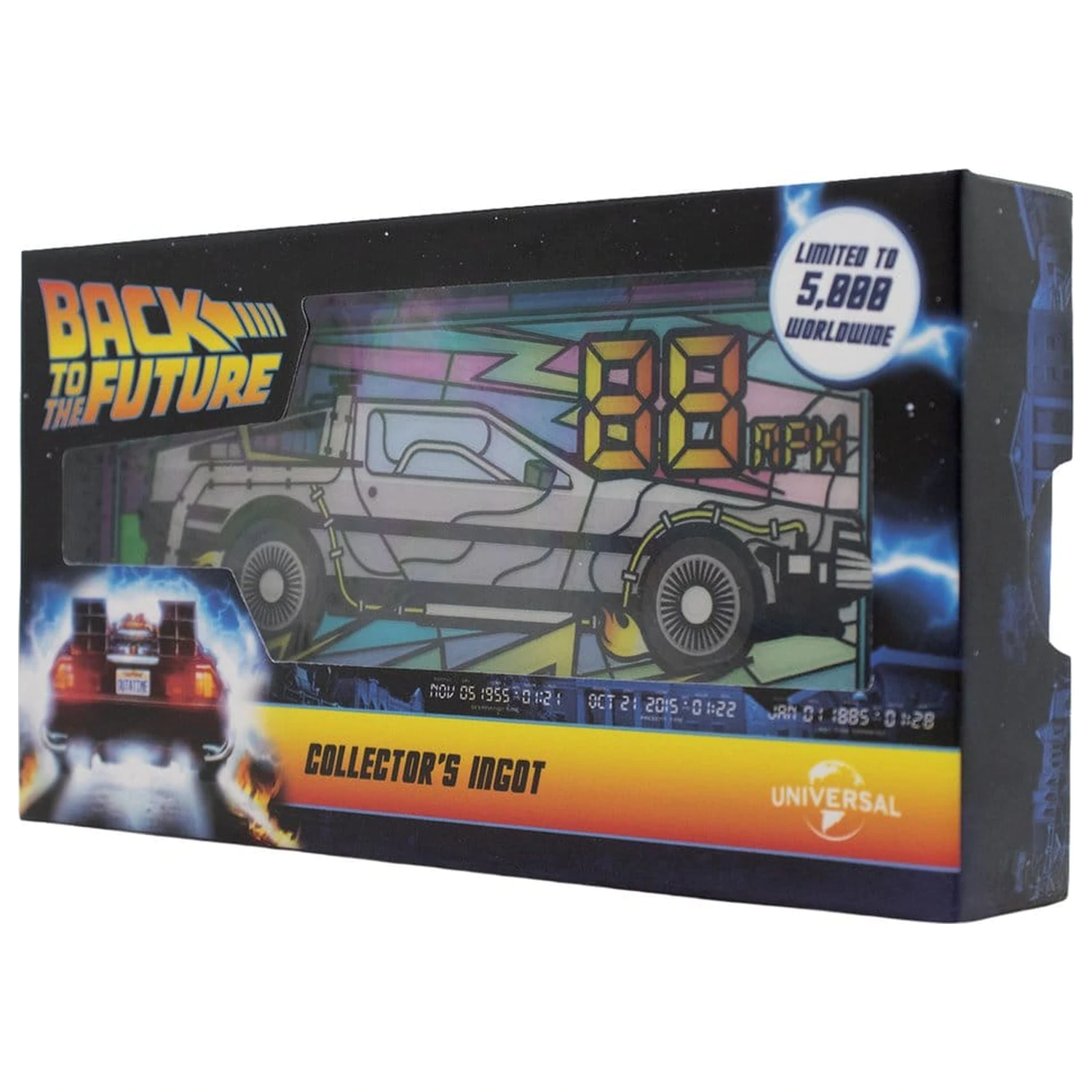 Back to the Future Ingot Stained Glass-Style Limited Edition product photo