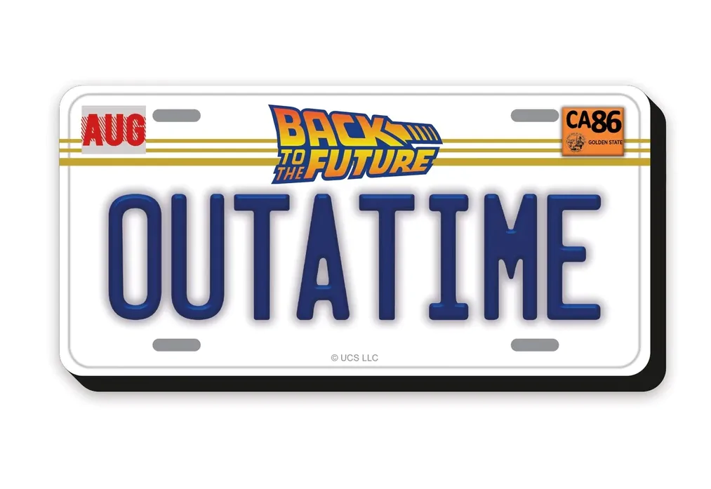 BACK TO THE FUTURE License Chunky Magnet product photo