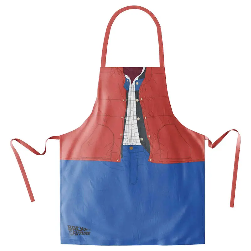 Back to the Future cooking apron Marty McFly product photo