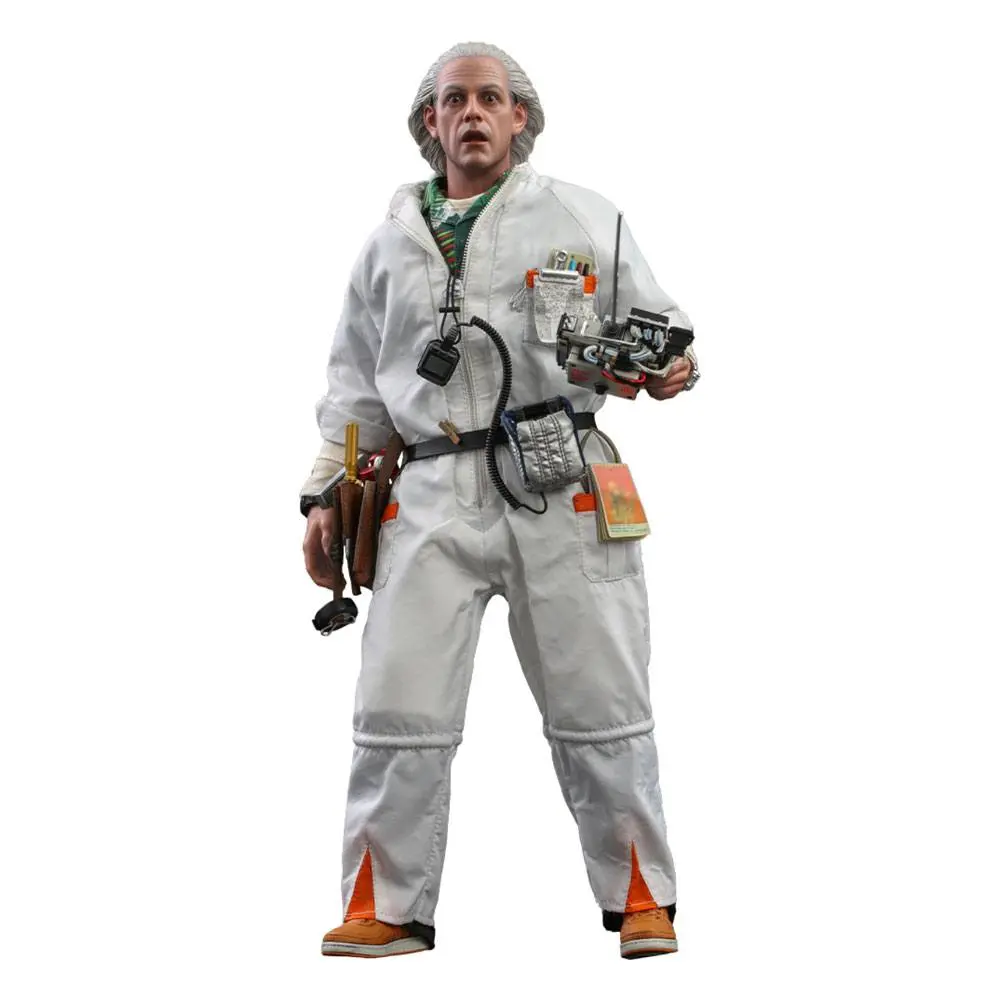 Back To The Future Movie Masterpiece Action Figure 1/6 Doc Brown 30 cm termékfotó