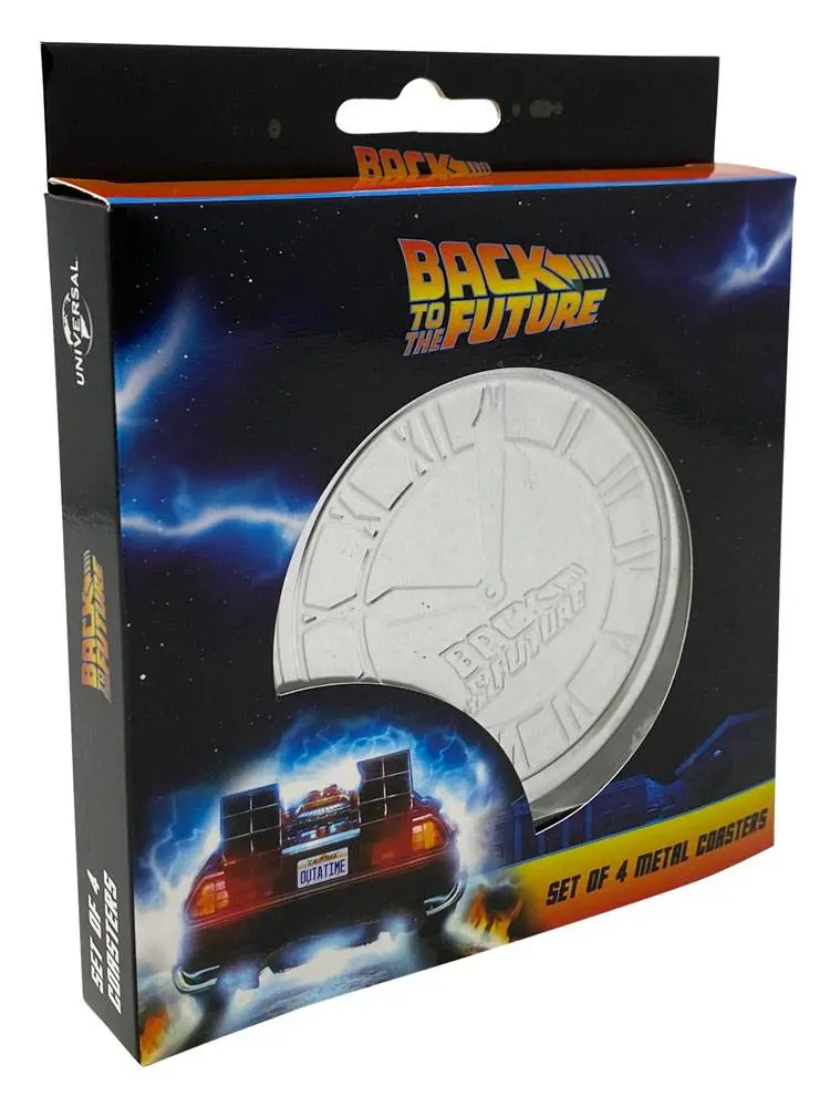 Back to the Future Coaster 4-Pack product photo