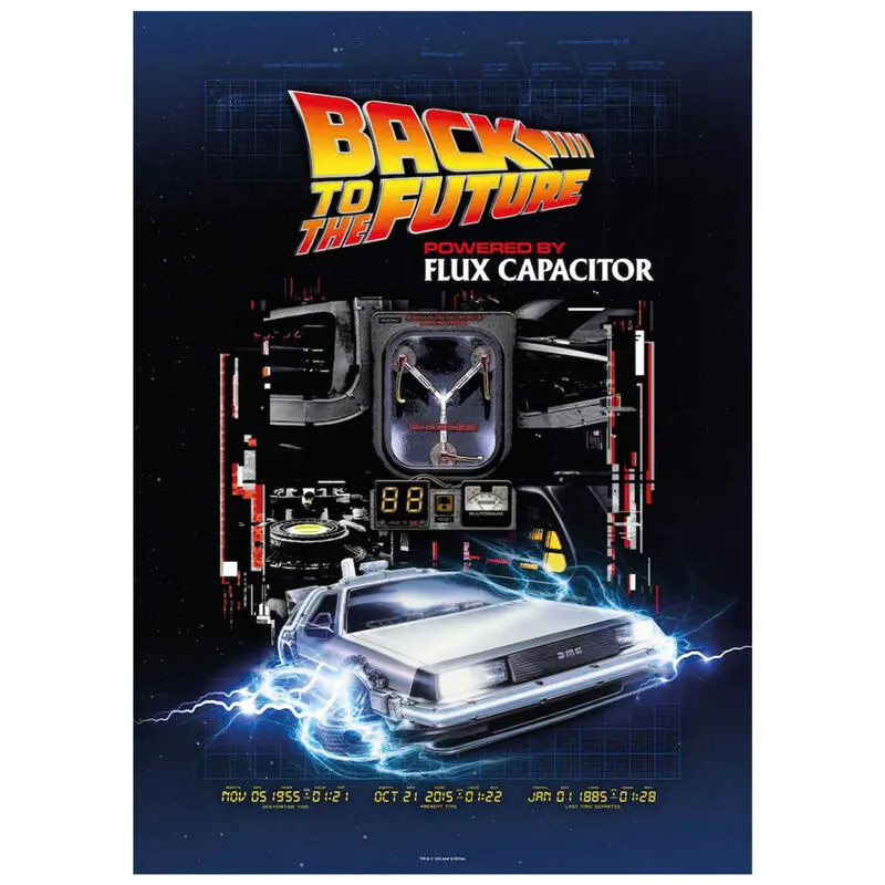 Back to the Future Puzzle Powered by Flux Capacitor product photo