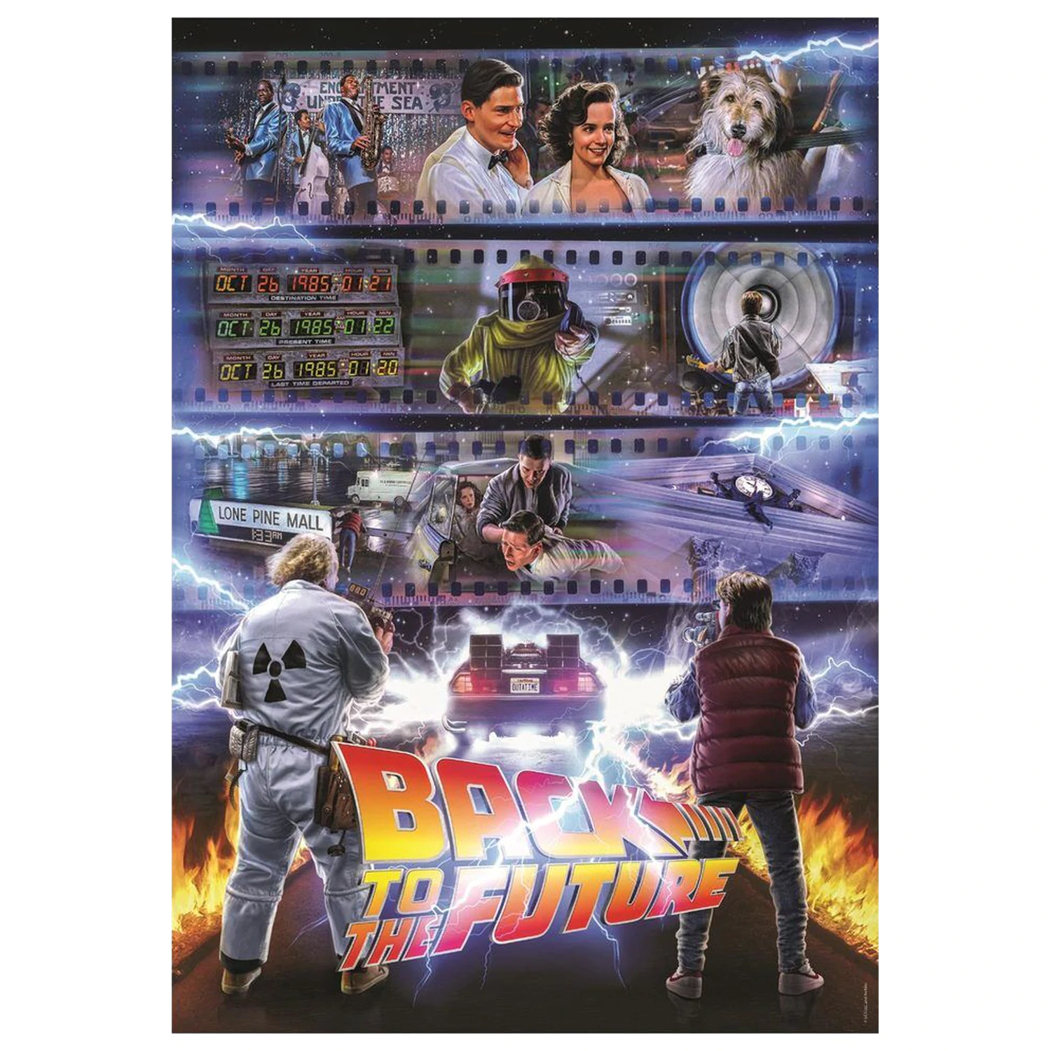 Back To The Future puzzle 1000pcs product photo
